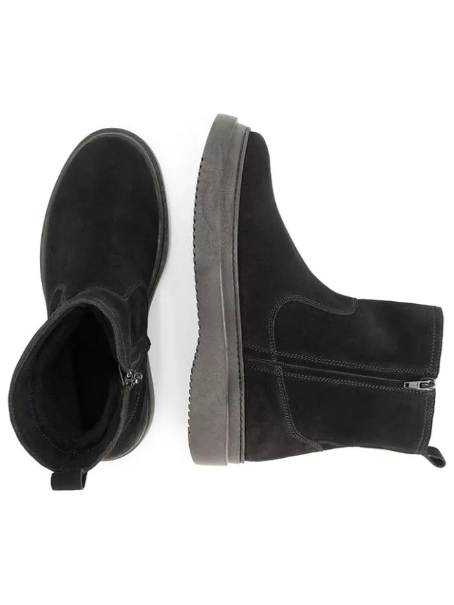 Leder-Boots "Okanagan" in Schwarz>TRAVELIN' Sale