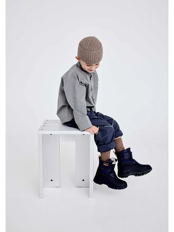 bisgaard Stiefel & Boots·Boots^Leder-Boots "Pixie" in Dunkelblau