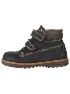 Primigi Stiefel & Boots^Leder-Boots "Play Casual" in Dunkelblau