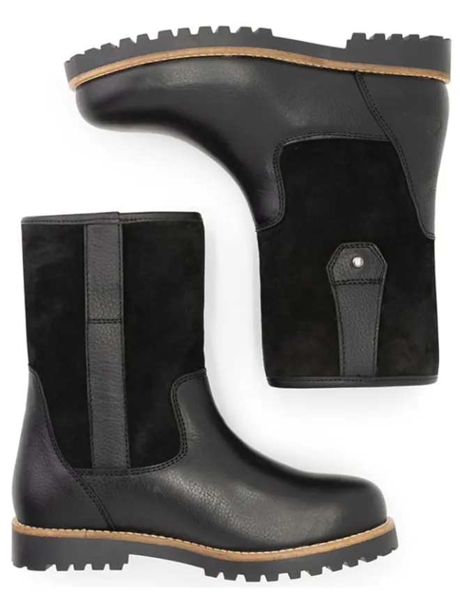 NoGRZ Stiefel & Boots^Leder-Boots "R.Cassels" in Schwarz