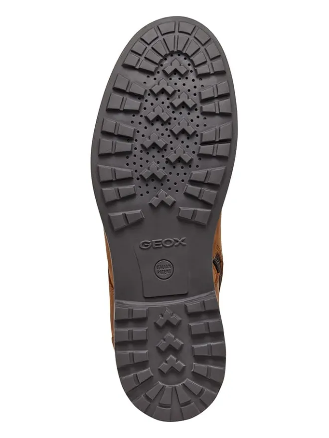 Leder-Boots "Rhadalf" in Hellbraun>Geox Hot