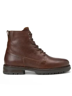 Marc O'Polo Shoes Stiefel & Boots^Leder-Boots "Rony" in Braun