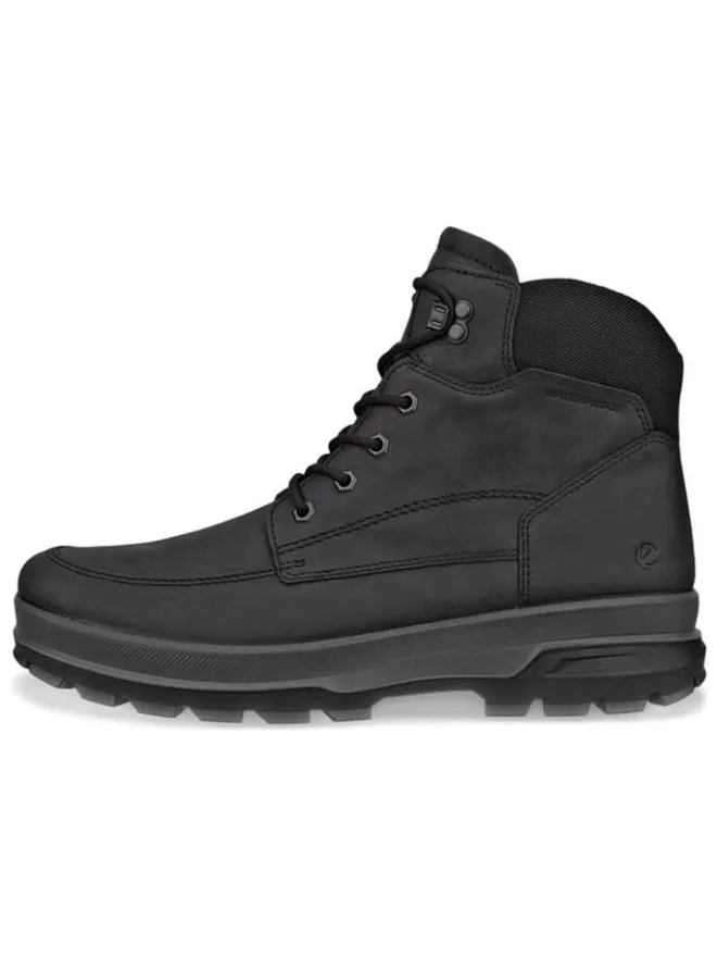 Leder-Boots "Rugged Track" in Schwarz>Ecco New