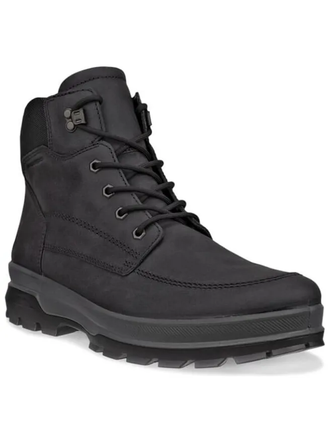 Leder-Boots "Rugged Track" in Schwarz>Ecco New