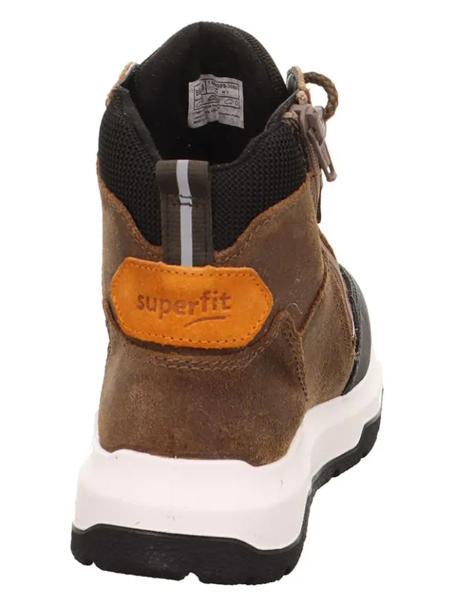 superfit Sneakers·Sneakers High^Leder-Boots "Space" in Braun