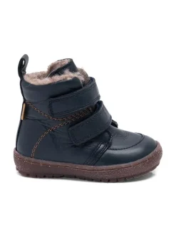 Leder-Boots "Storm" in Dunkelblau>bisgaard Discount
