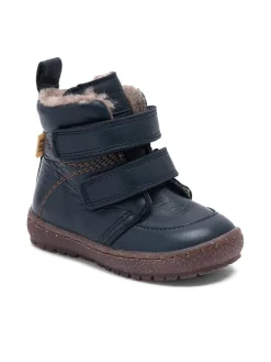 Leder-Boots "Storm" in Dunkelblau>bisgaard Discount