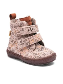 Leder-Boots "Storm" in Rosa>bisgaard Online