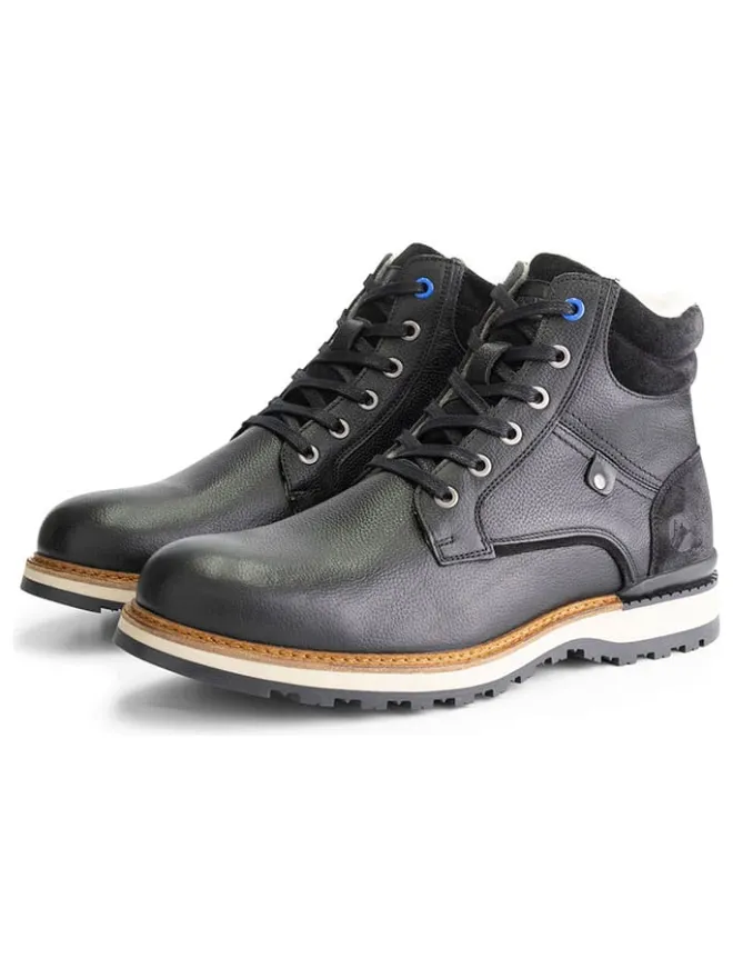 TRAVELIN' Stiefel & Boots^Leder-Boots "Sundby" in Schwarz