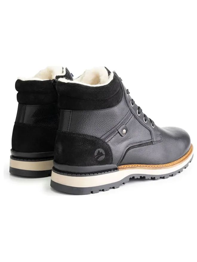 TRAVELIN' Stiefel & Boots^Leder-Boots "Sundby" in Schwarz