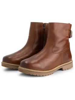TRAVELIN' Stiefeletten^Leder-Boots "Tingvoll" in Hellbraun