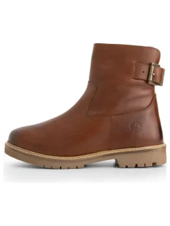 TRAVELIN' Stiefeletten^Leder-Boots "Tingvoll" in Hellbraun