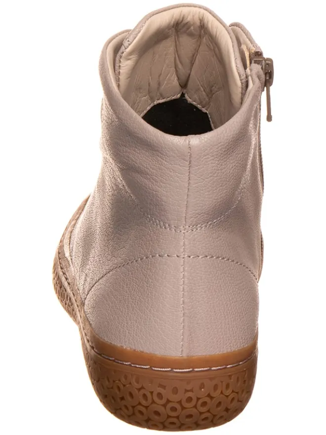 Leder-Boots "Tjub" in Rosa>Think! Outlet