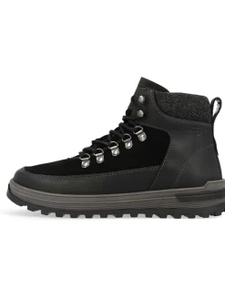 Leder-Boots "Tommy" in Schwarz>Wrangler Hot
