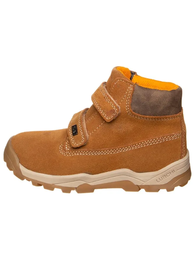Lurchi Stiefel & Boots·Boots^Leder-Boots "Torge Tex" in Hellbraun