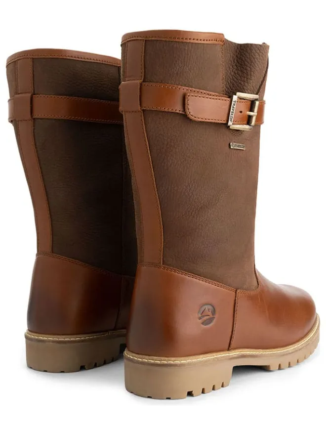 Leder-Boots "Troms" in Hellbraun>TRAVELIN' Clearance