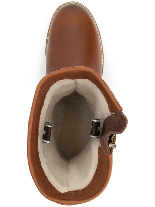 Leder-Boots "Troms" in Hellbraun>TRAVELIN' Clearance