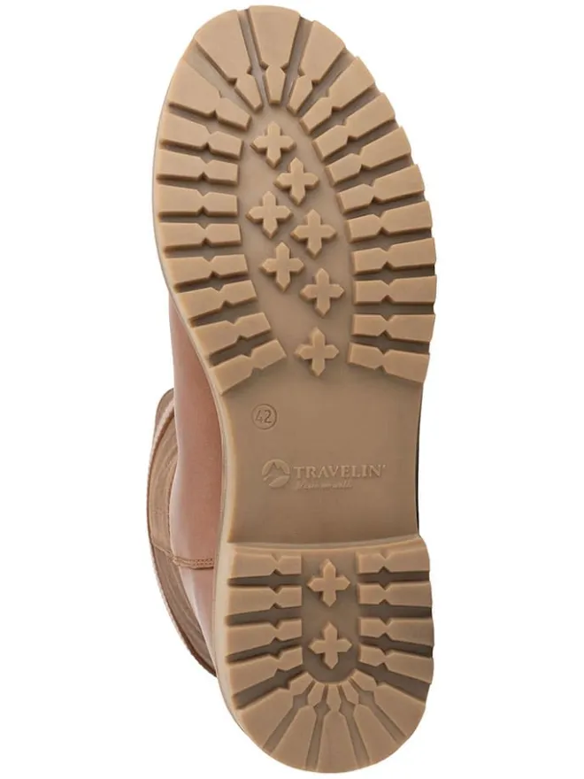 Leder-Boots "Troms" in Hellbraun>TRAVELIN' Clearance