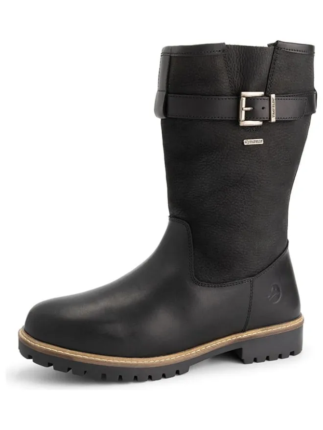 Leder-Boots "Troms" in Schwarz>TRAVELIN' Sale