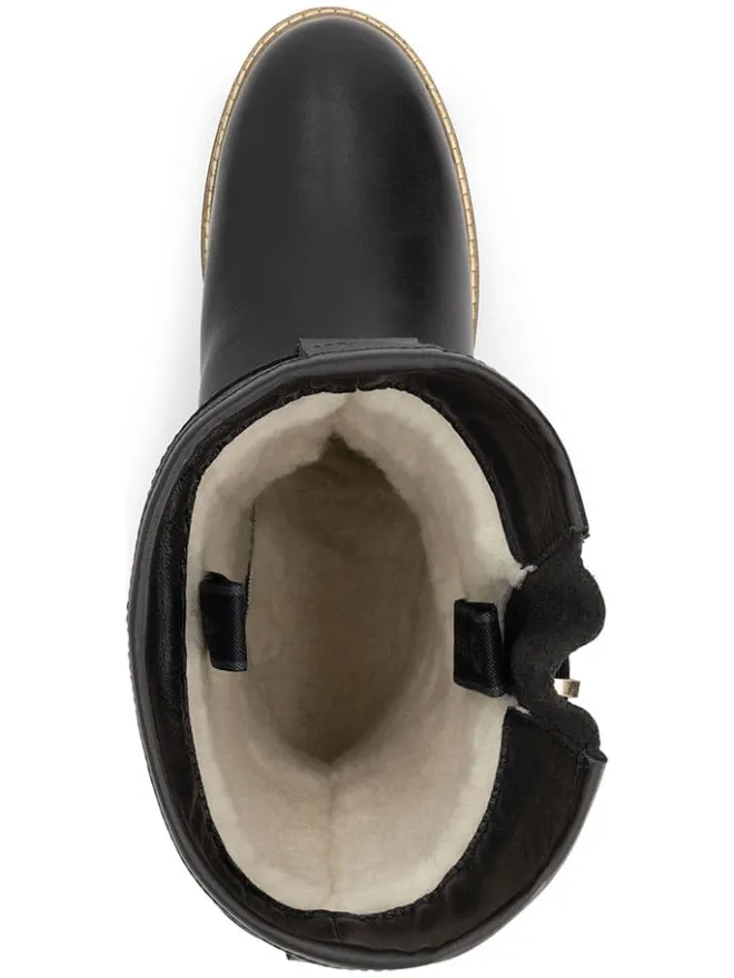 Leder-Boots "Troms" in Schwarz>TRAVELIN' Sale