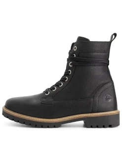Leder-Boots "Trongsberg" in Schwarz>TRAVELIN' Sale