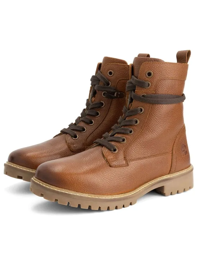 TRAVELIN' Stiefel & Boots^Leder-Boots "Trongsberg" in Hellbraun