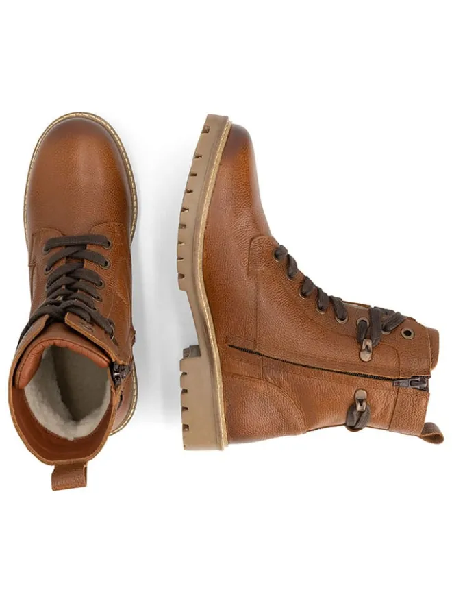 TRAVELIN' Stiefel & Boots^Leder-Boots "Trongsberg" in Hellbraun