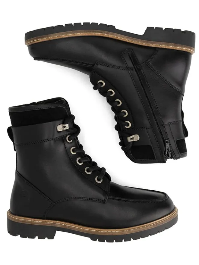 TRAVELIN' Stiefel & Boots^Leder-Boots "Tronstad" in Schwarz