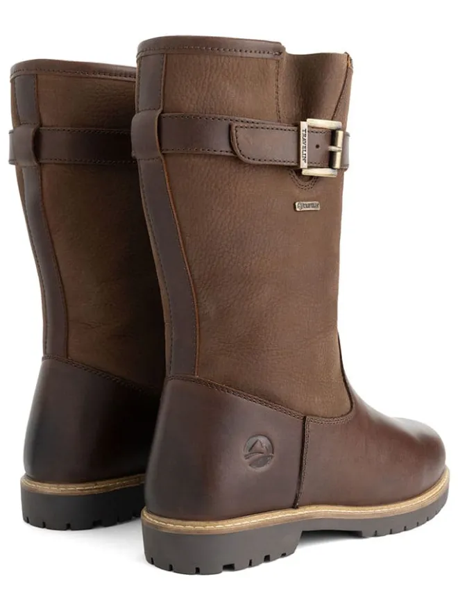 Leder-Boots "Vadso" in Braun>TRAVELIN' Discount