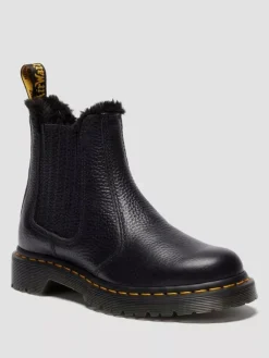 Dr. Martens Stiefeletten^Leder-Chelsea-Boots "2976 Leonore II" in Schwarz