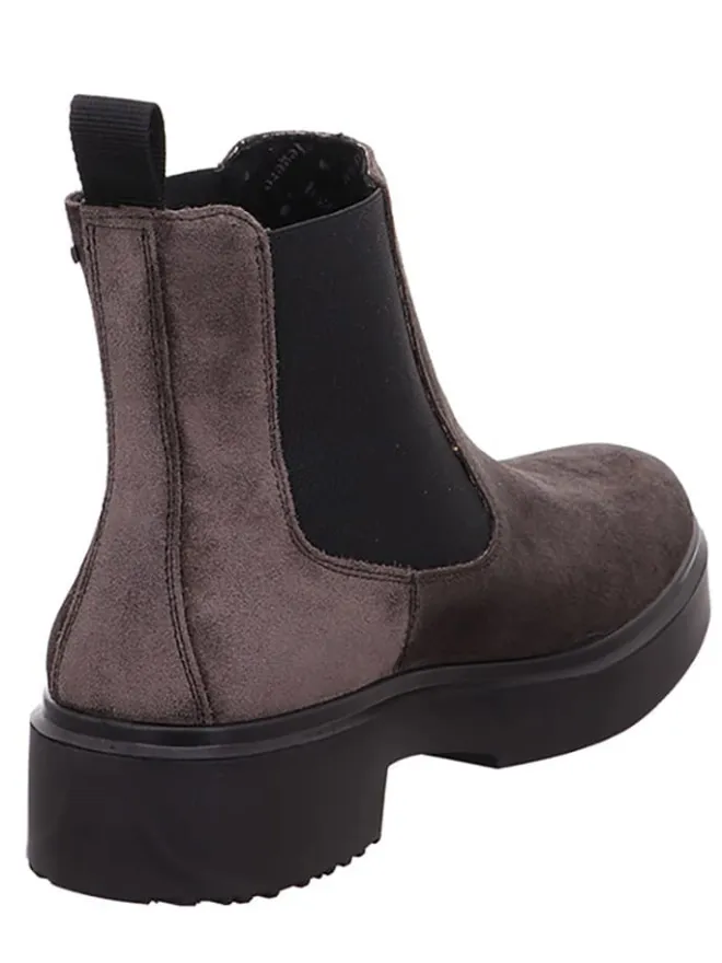 Legero Stiefeletten^Leder-Chelsea-Boots "Angel-Ossido" in Grau