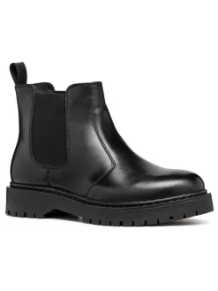 Leder-Chelsea-Boots "Bleyze" in Schwarz>Geox New