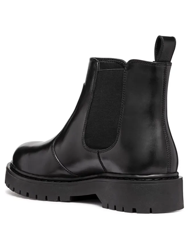 Leder-Chelsea-Boots "Bleyze" in Schwarz>Geox New