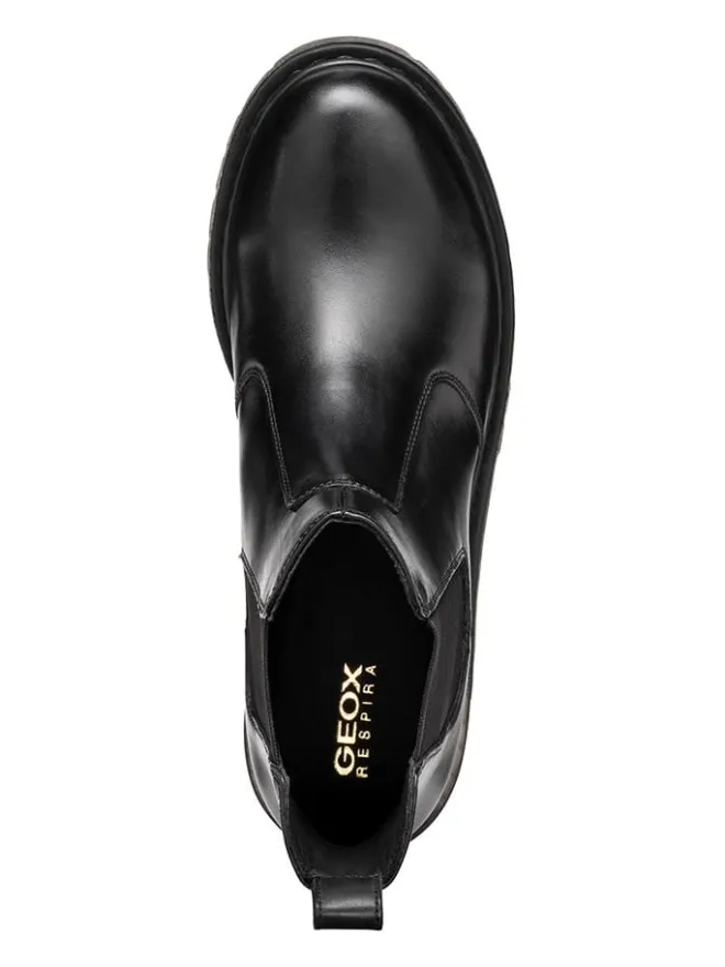 Leder-Chelsea-Boots "Bleyze" in Schwarz>Geox New