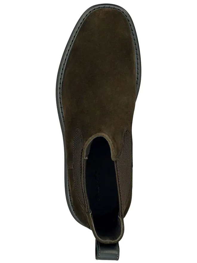 Leder-Chelsea-Boots "Boggar" in Braun>GANT Footwear Clearance