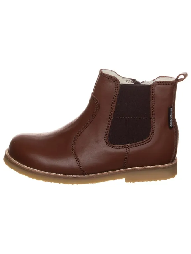 Leder-Chelsea-Boots "Caja" in Braun>Bundgaard Clearance
