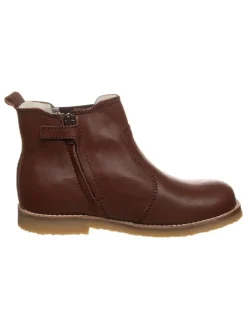Leder-Chelsea-Boots "Caja" in Braun>Bundgaard Clearance