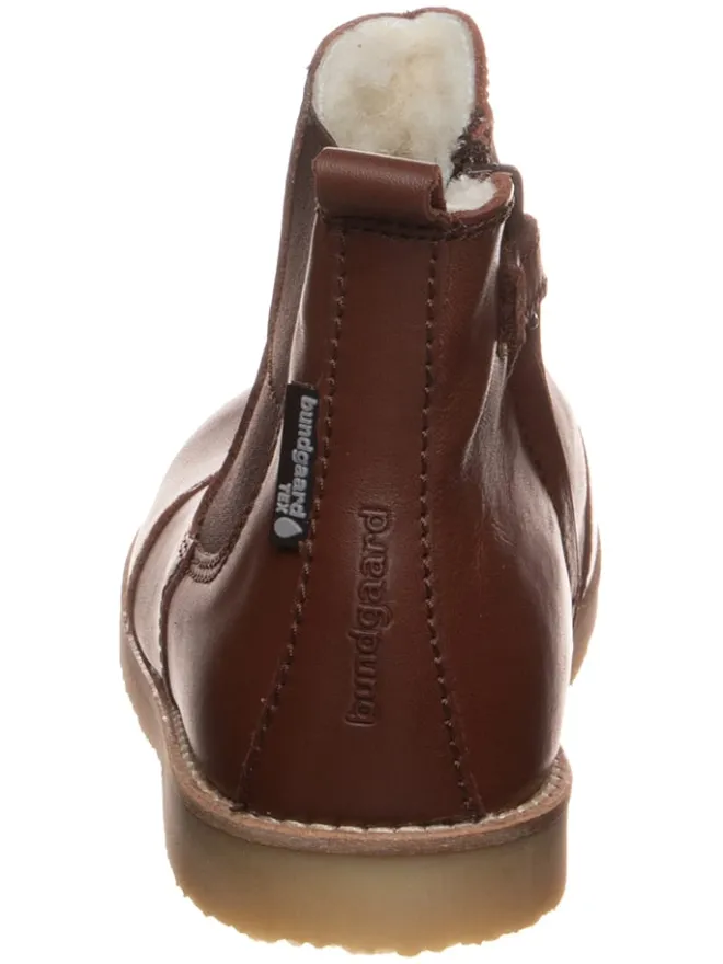 Leder-Chelsea-Boots "Caja" in Braun>Bundgaard Clearance