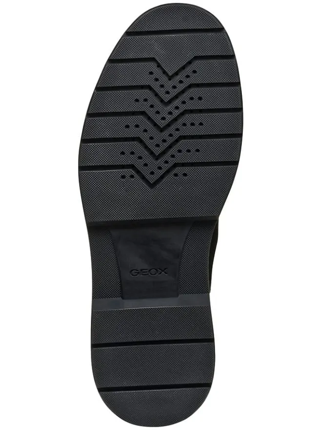Leder-Chelsea-Boots "Calaita" in Schwarz>Geox Clearance
