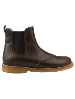 Leder-Chelsea-Boots "Chino" in Braun>Rap Outlet