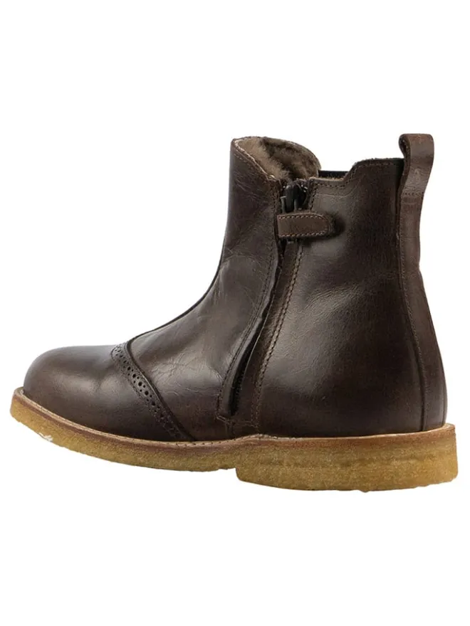 Leder-Chelsea-Boots "Chino" in Braun>Rap Outlet