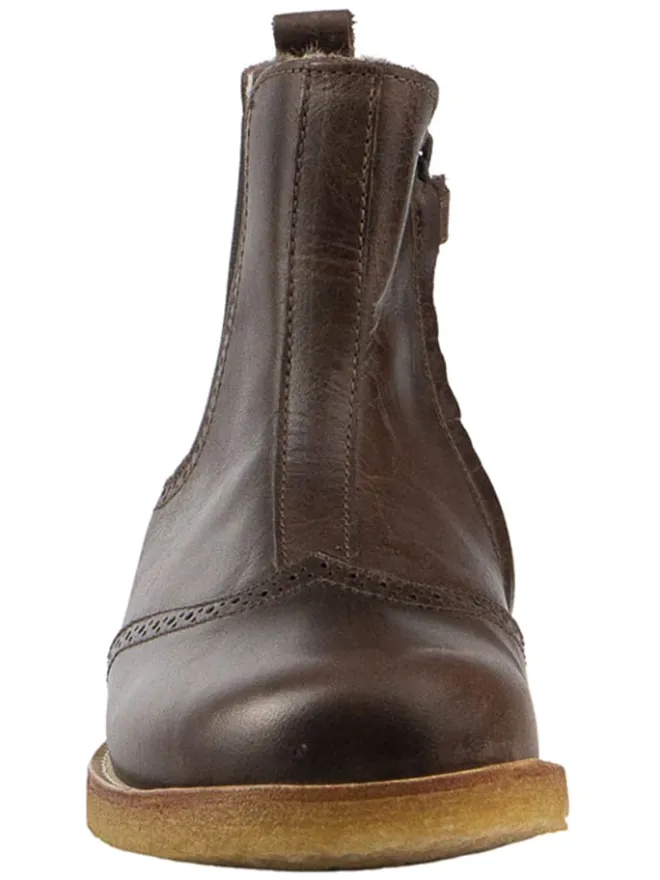 Leder-Chelsea-Boots "Chino" in Braun>Rap Outlet