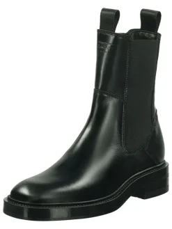 Gant Stiefeletten^Leder-Chelsea-Boots "Fallwi" in Schwarz