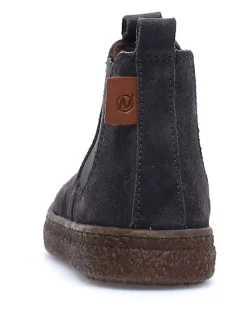 Naturino Stiefeletten·Chelsea Boots^Leder-Chelsea-Boots "Figus" in Anthrazit