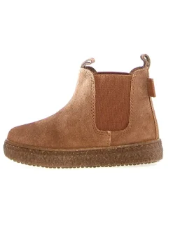 Leder-Chelsea-Boots "Figus" in Hellbraun>Naturino Sale