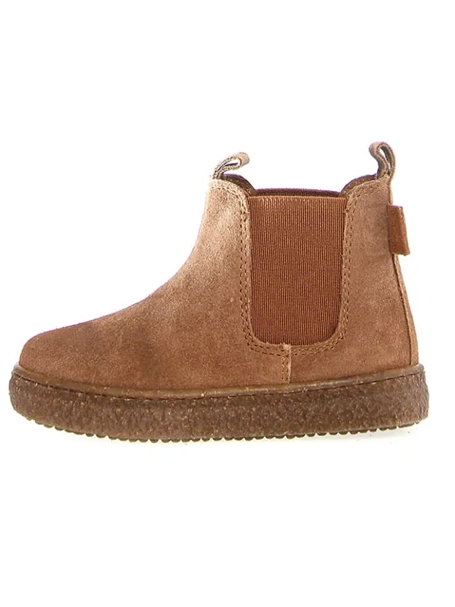 Leder-Chelsea-Boots "Figus" in Hellbraun>Naturino Sale