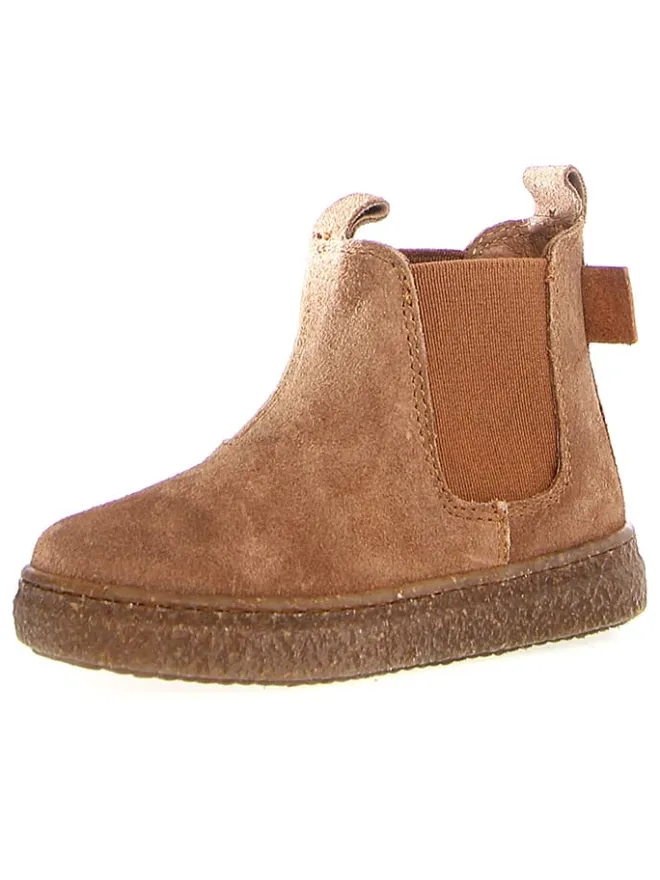 Leder-Chelsea-Boots "Figus" in Hellbraun>Naturino Sale