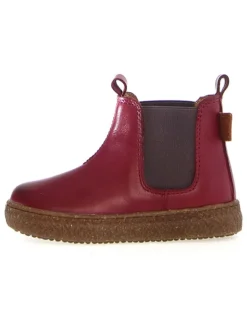 Leder-Chelsea-Boots "Figus" in Rot>Naturino Best