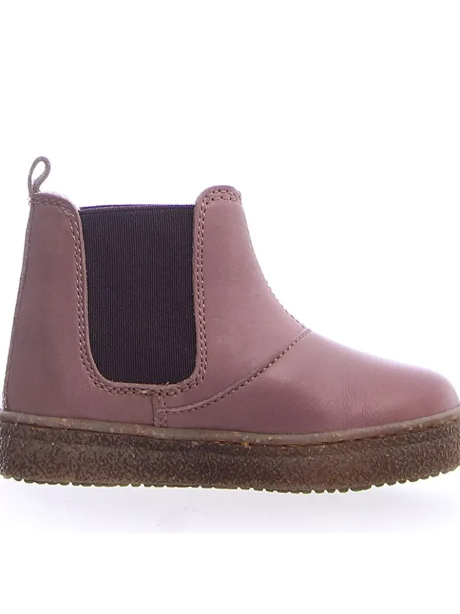 Leder-Chelsea-Boots "Filus" in Rosa>Naturino Clearance
