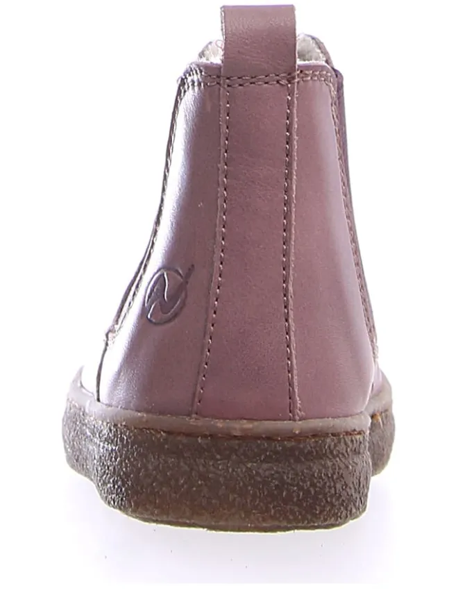 Leder-Chelsea-Boots "Filus" in Rosa>Naturino Clearance